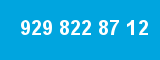 929 822 87 12